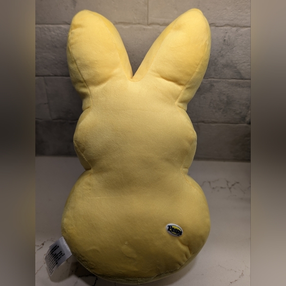 Peep Squishy Bunny NWT 16x8inches - Yellow - Picture 6 of 6